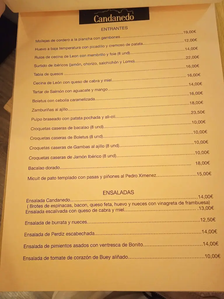 Menu_Hotel Rural Senhora de Pereiras_Vimioso_image_3