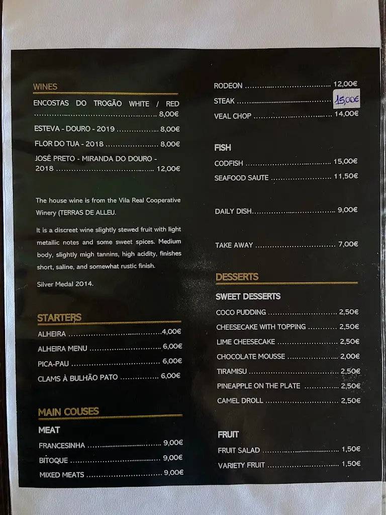 Menu_Royal Plazza Restaurant_Bragança Municipality_image_2