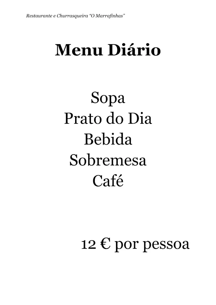Menu_Restaurante Marrafinhas_Bragança Municipality_immagine_4