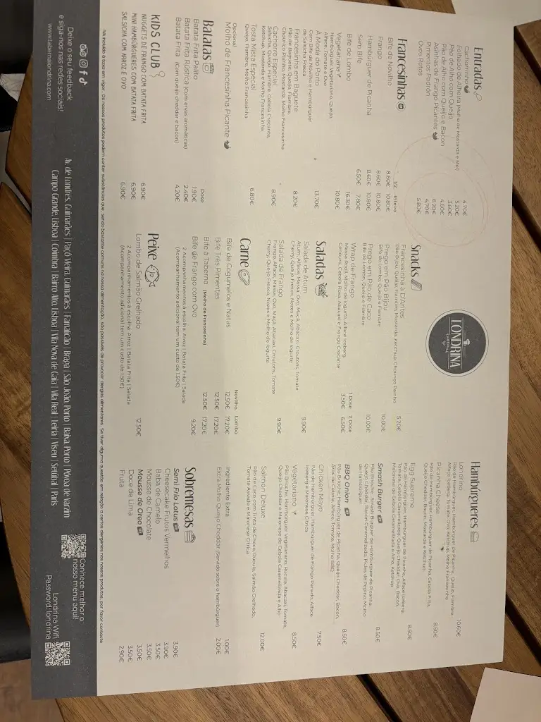 Menu_Taberna Londrina Bragança_Bragança Municipality_immagine_2