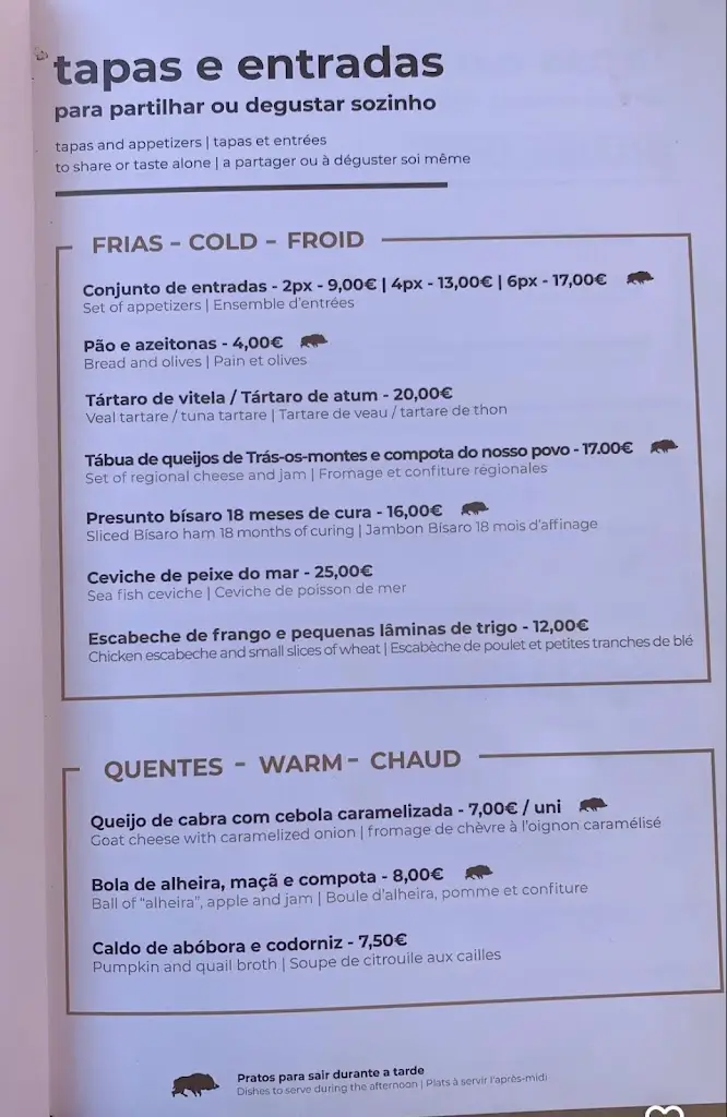 Menu_Taberna do Javali_Bragança Municipality_imagen_4