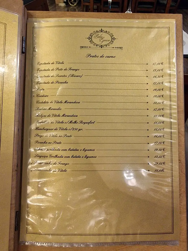 Menu_Bela Época_Bragança Municipality_immagine_3
