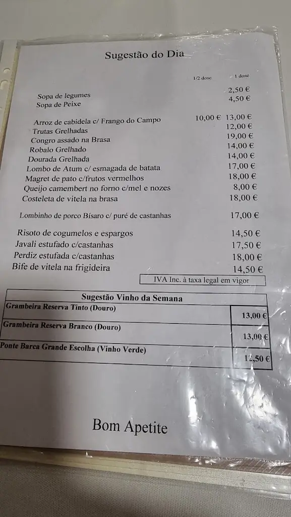Menu_Restaurante Poças_Bragança Municipality_image_2