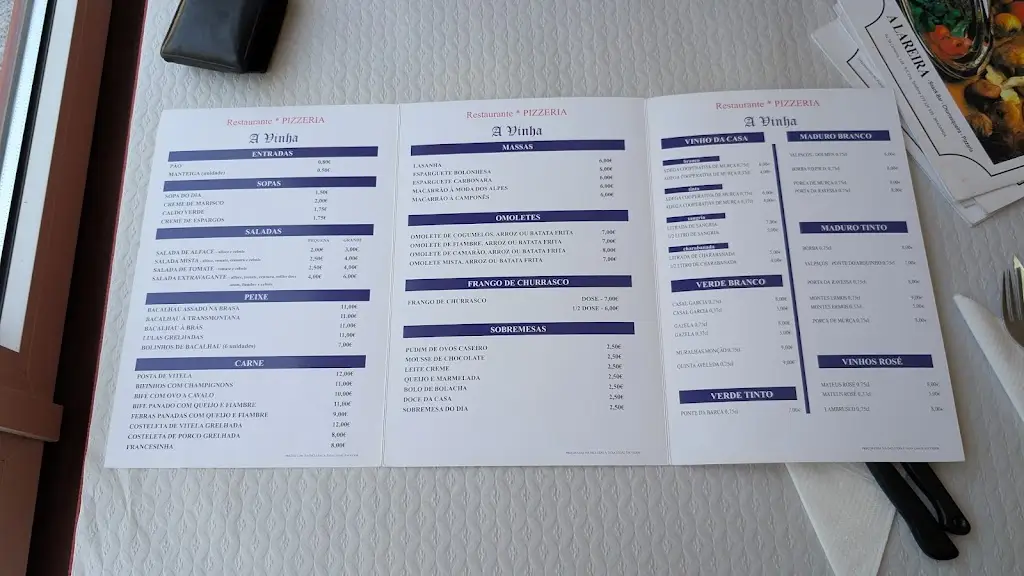 Menu_A Vinha_Bragança Municipality_imagen_1