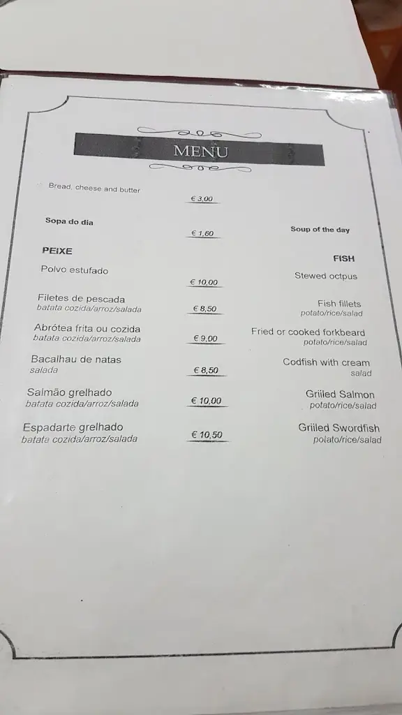 Menu_Café Restaurante Esplanada_Nordeste_immagine_3