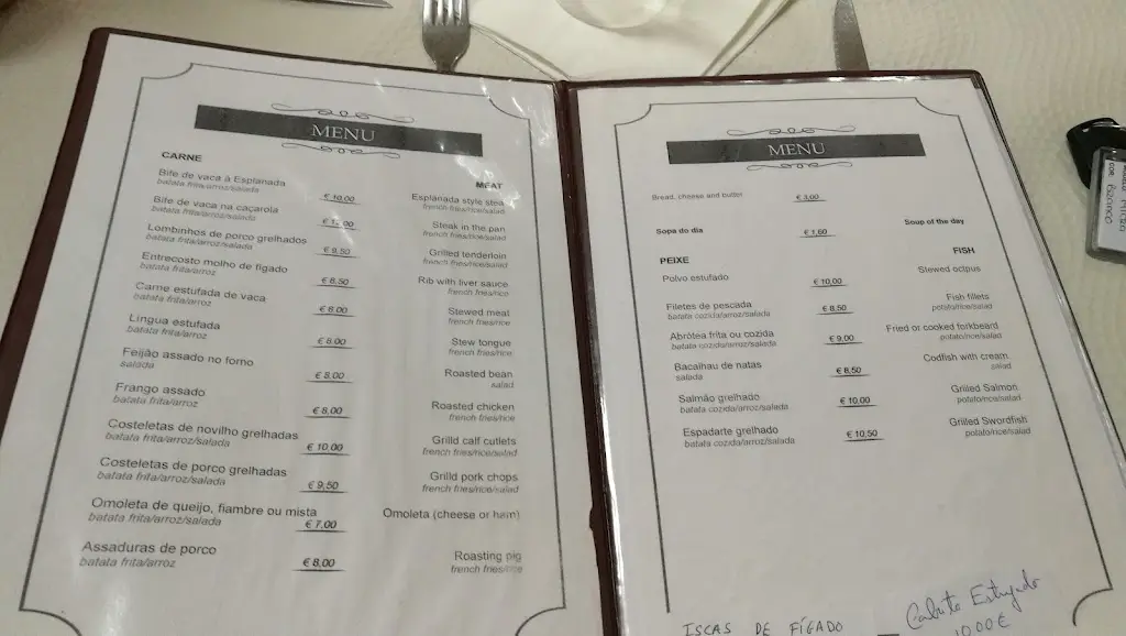 Menu_Café Restaurante Esplanada_Nordeste_immagine_4