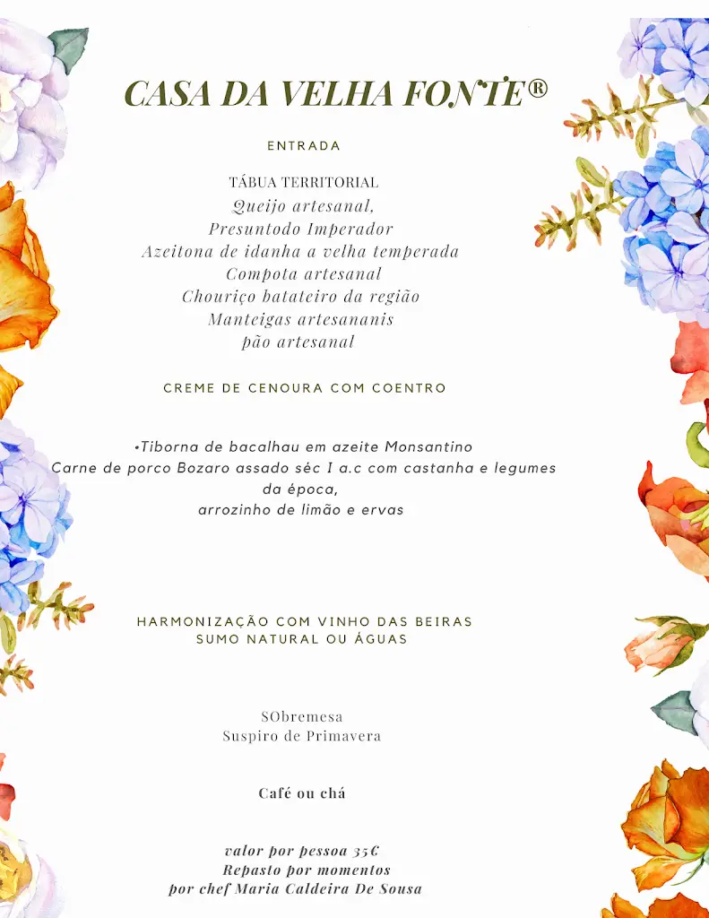 Menu_Casa da Velha Fonte Unip. Lda_Idanha-A-Nova_imagen_1
