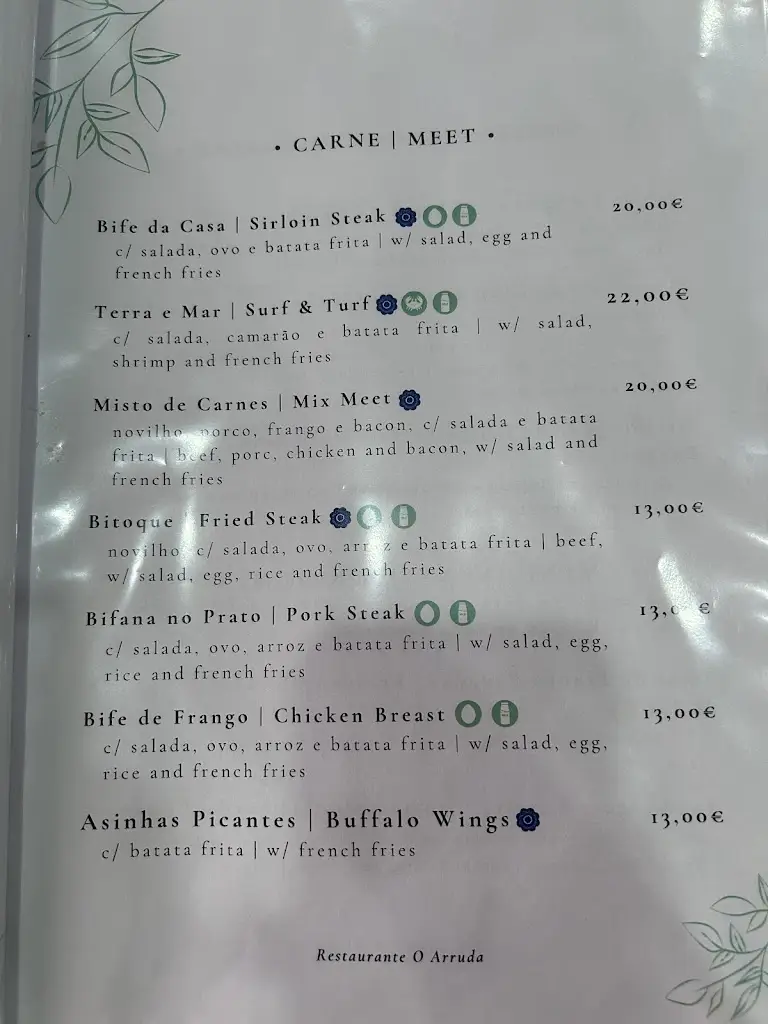 Menu_O Arruda_Lajes das Flores_image_1