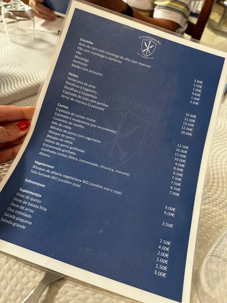Menu_Restaurante Fontanhão_Penamacor_immagine_1