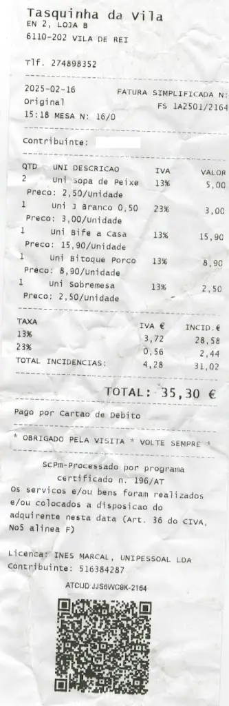 Menu_Tasquinha da Vila_Vila de Rei_image_3