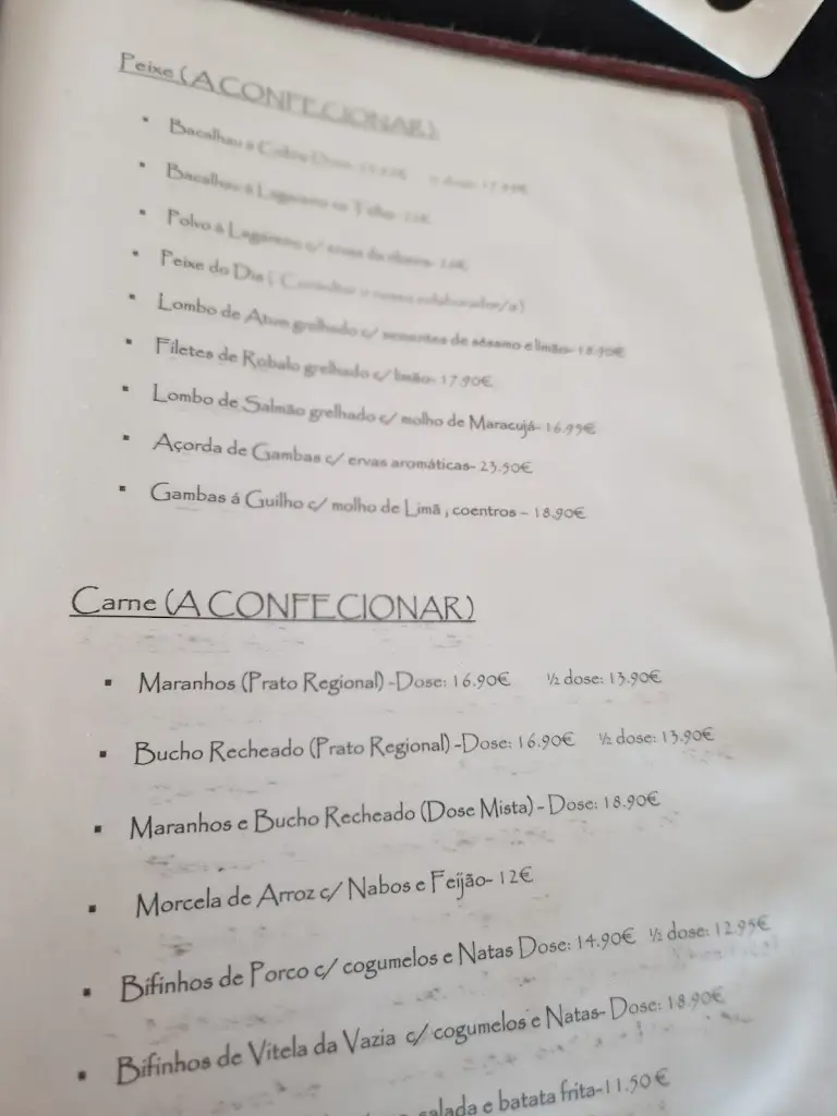 Menu_O Cobra_Vila de Rei_image_3