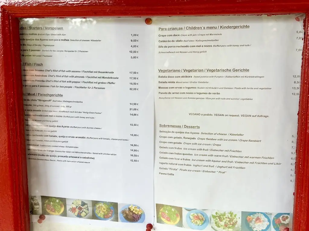 Menu_Restaurante Casa do Rei_Lajes das Flores_immagine_1