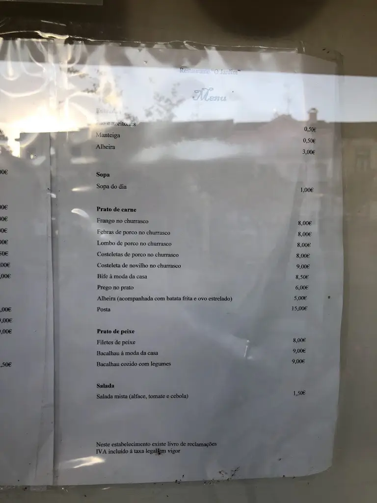Menu_Restaurante O Jardim_Mirandela_immagine_2