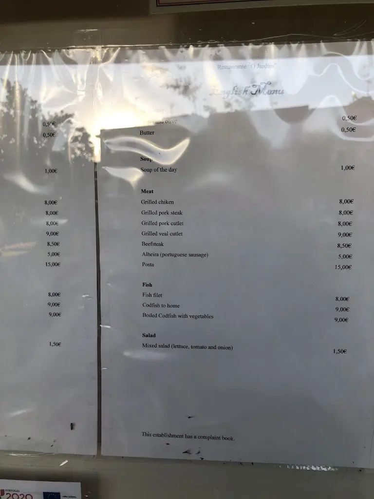 Menu_Restaurante O Jardim_Mirandela_immagine_4