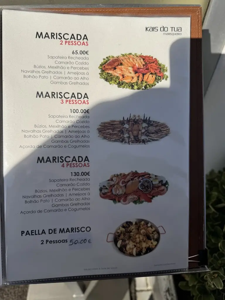Menu_Kais do Tua Marisqueira_Mirandela_immagine_1