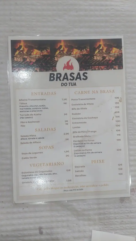 Menu_Brasas do Tua_Mirandela_immagine_1