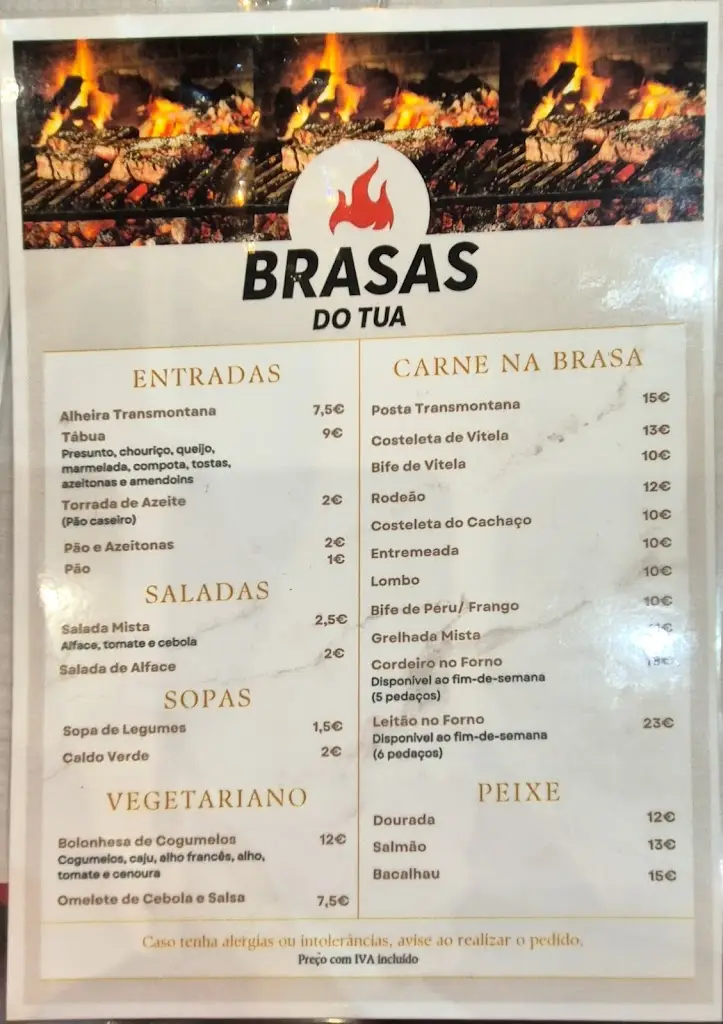 Menu_Brasas do Tua_Mirandela_immagine_2