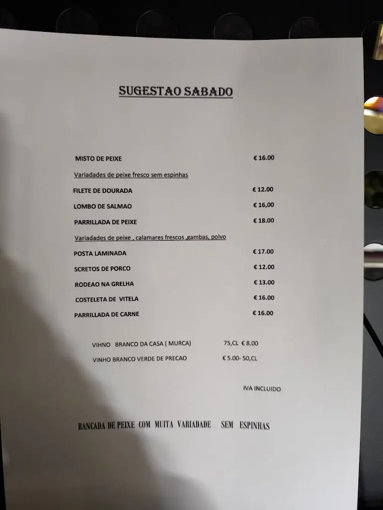 Menu_Restaurante parrillada mirandela_Mirandela_immagine_1