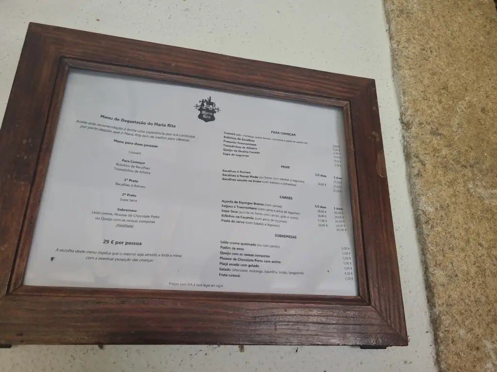 Menu_Restaurante Maria Rita_Mirandela_image_1