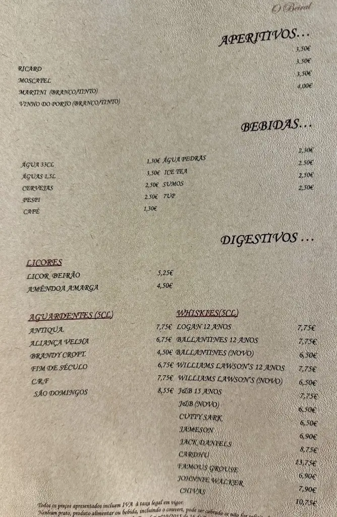 Menu_O Beiral_Fundão_immagine_4