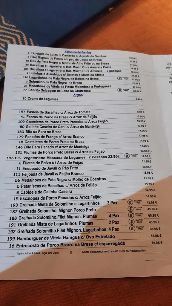 Menu_Restaurante O Alambique de Ouro_Fundão_imagen_4