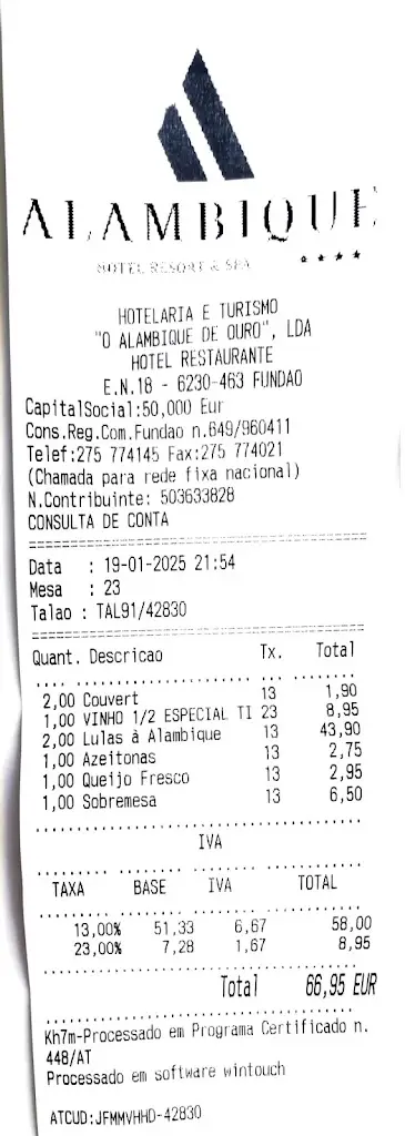 Jasmine Fragos_Restaurante O Alambique de Ouro_Fundão_reseña