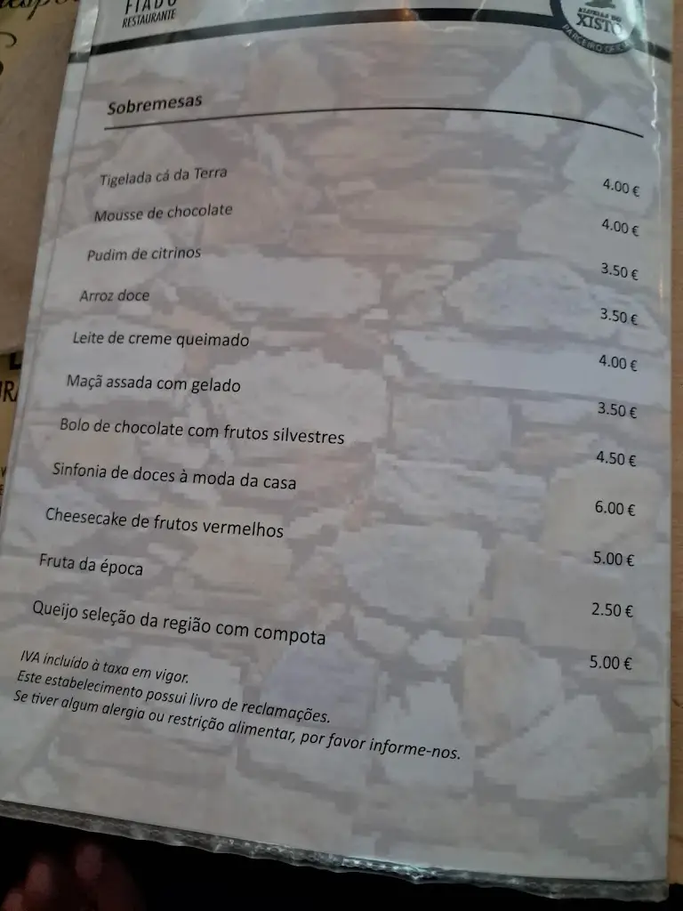 Menu_Fiado Restaurante_Fundão_imagen_2