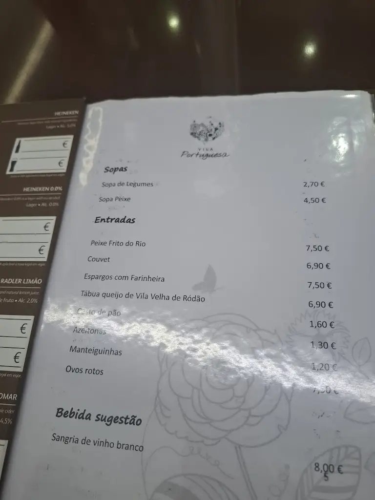 Menu_Vila Portuguesa_Vila Velha de Ródão_immagine_2
