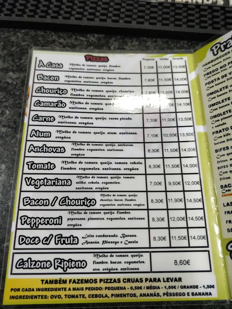 Menu_Pizzaria Panoramica_Torre de Moncorvo_immagine_1