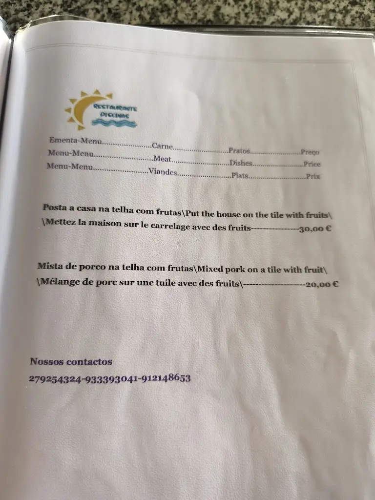 Menu_Restaurante As Piscinas_Torre de Moncorvo_immagine_4