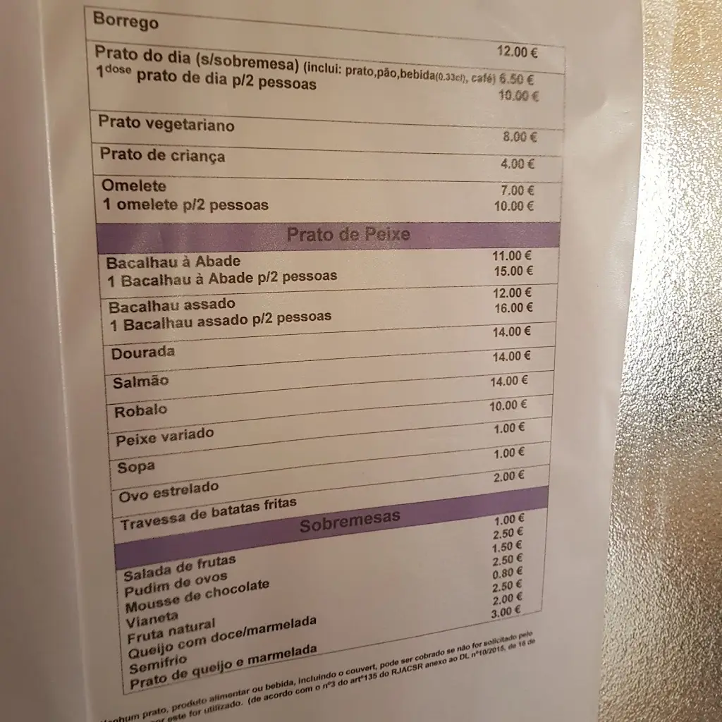 Menu_Restaurante O Abade_Torre de Moncorvo_immagine_4