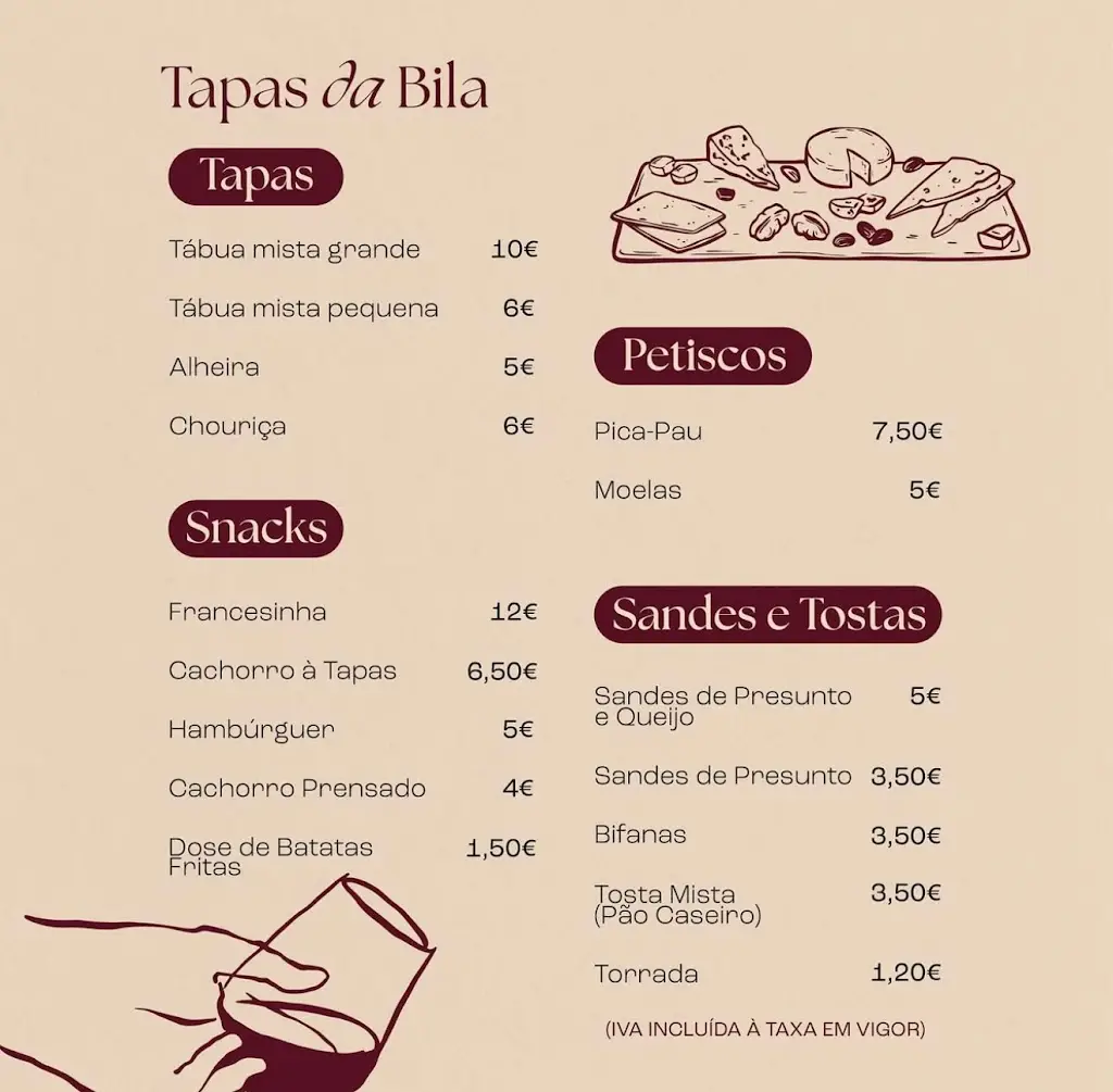 Menu_Tapas da Bila_Torre de Moncorvo_immagine_1