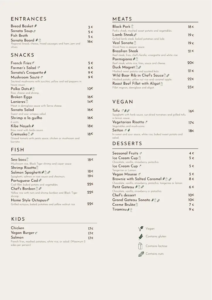 Menu_Sonata Bistrô_Covilhã_immagine_4