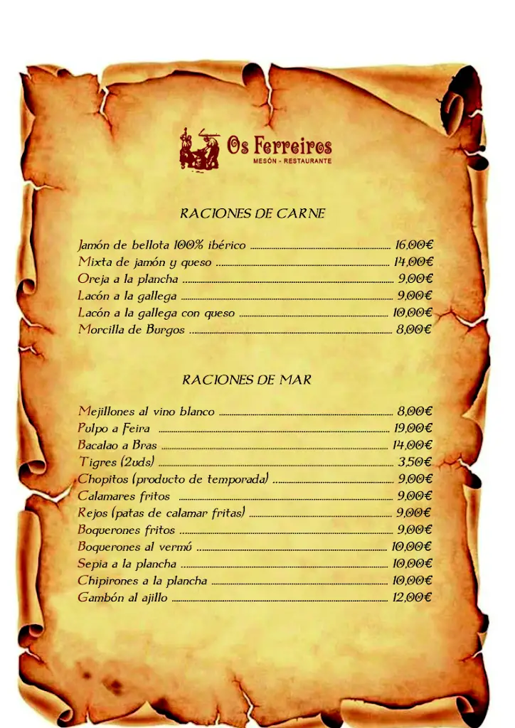 Menu_SF Restaurante_Covilhã_immagine_3