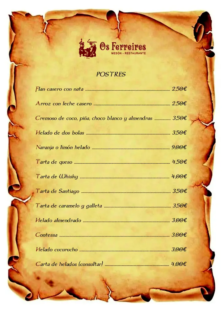 Menu_SF Restaurante_Covilhã_immagine_4