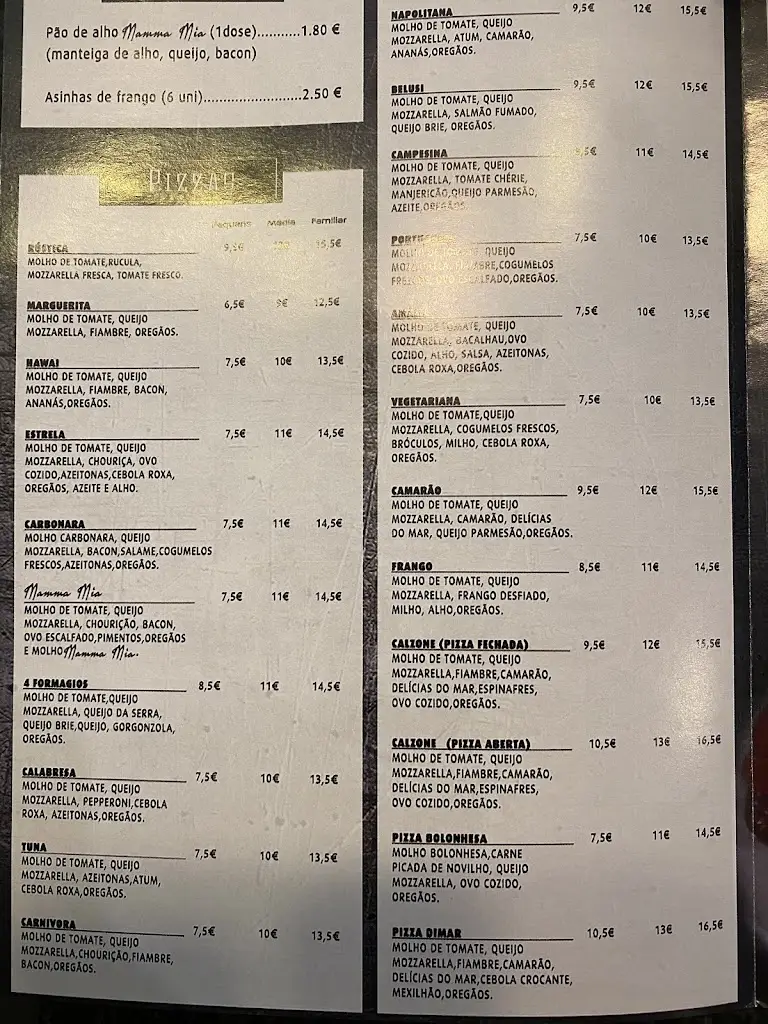 Menu_Mamma Mia_Covilhã_immagine_2