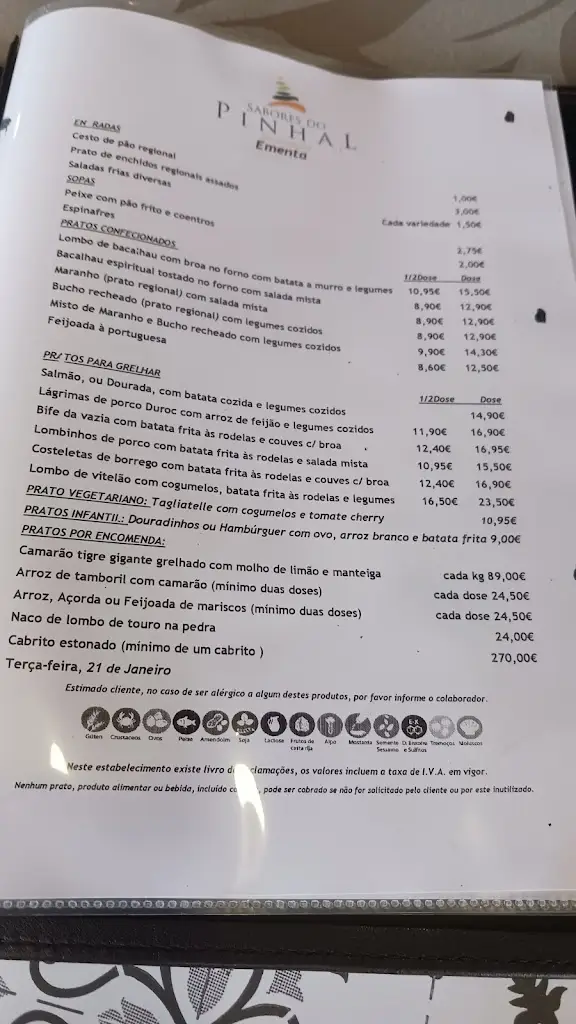 Menu_Sabores do Pinhal_Sertã_immagine_2