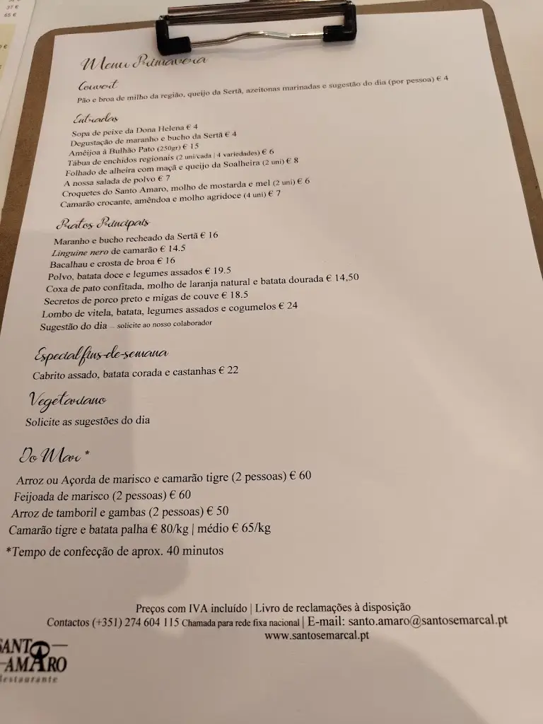 Menu_Restaurante Santo Amaro_Sertã_image_2
