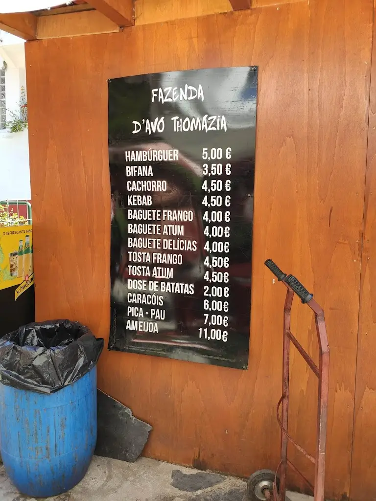 Menu_Fazenda d'Avó Thomázia_Góis_image_2