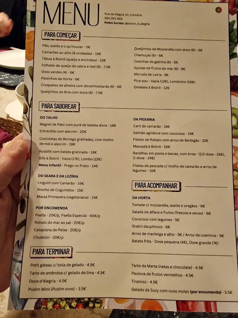 Menu_Bistrô d'Alegria_Coimbra_imagen_1