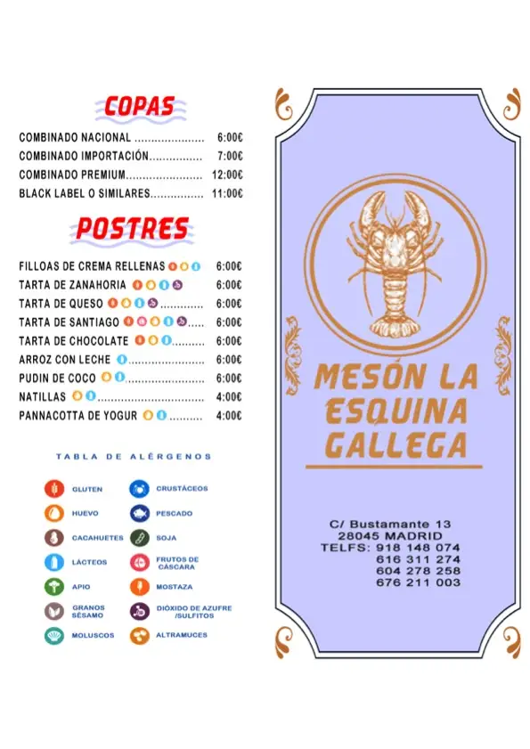 Menu_Restaurante Solar do Bacalhau_Coimbra_immagine_3