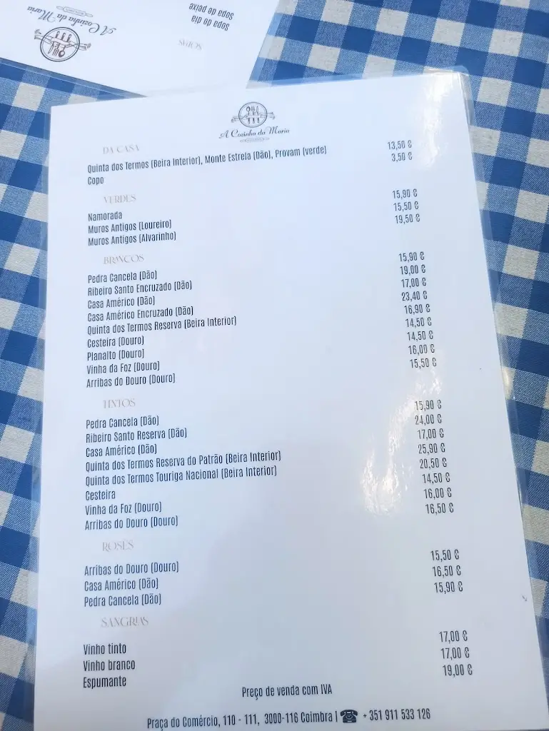 Menu_A Cozinha da Maria_Coimbra_immagine_1