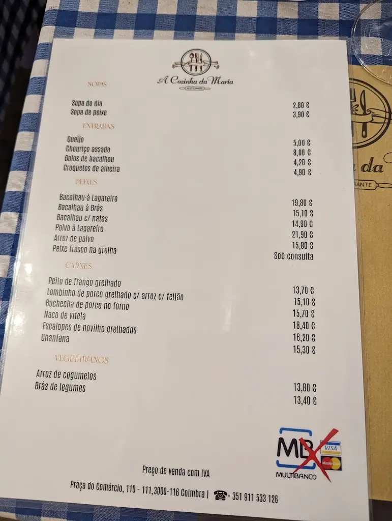 Menu_A Cozinha da Maria_Coimbra_immagine_3