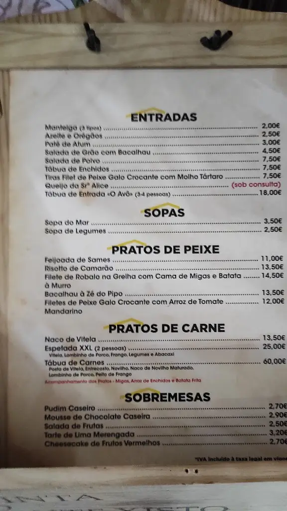 Menu_Restaurante O Palheiro_Lavos_imagen_3
