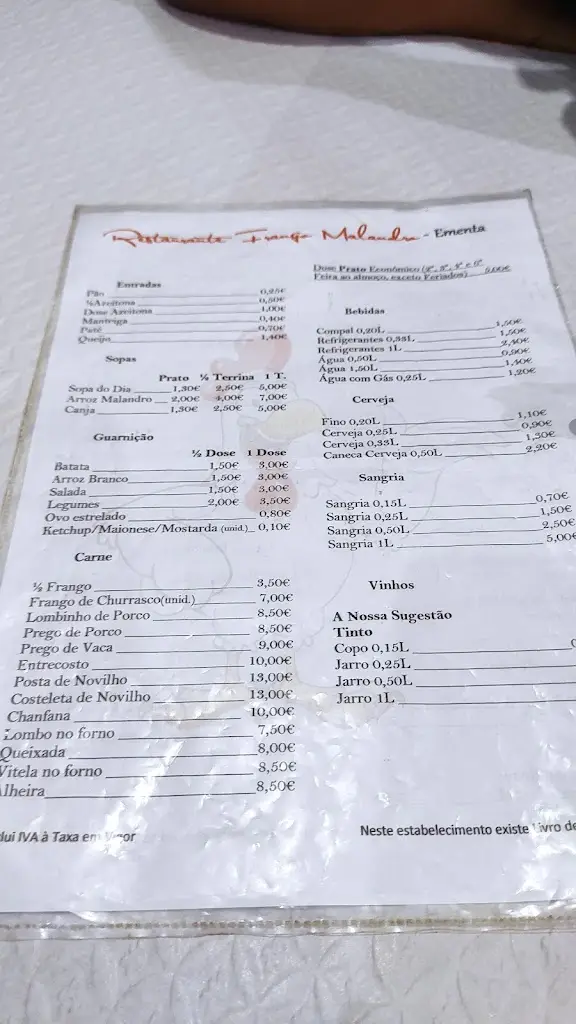 Menu_Restaurante Frango Malandro_Cantanhede_immagine_4