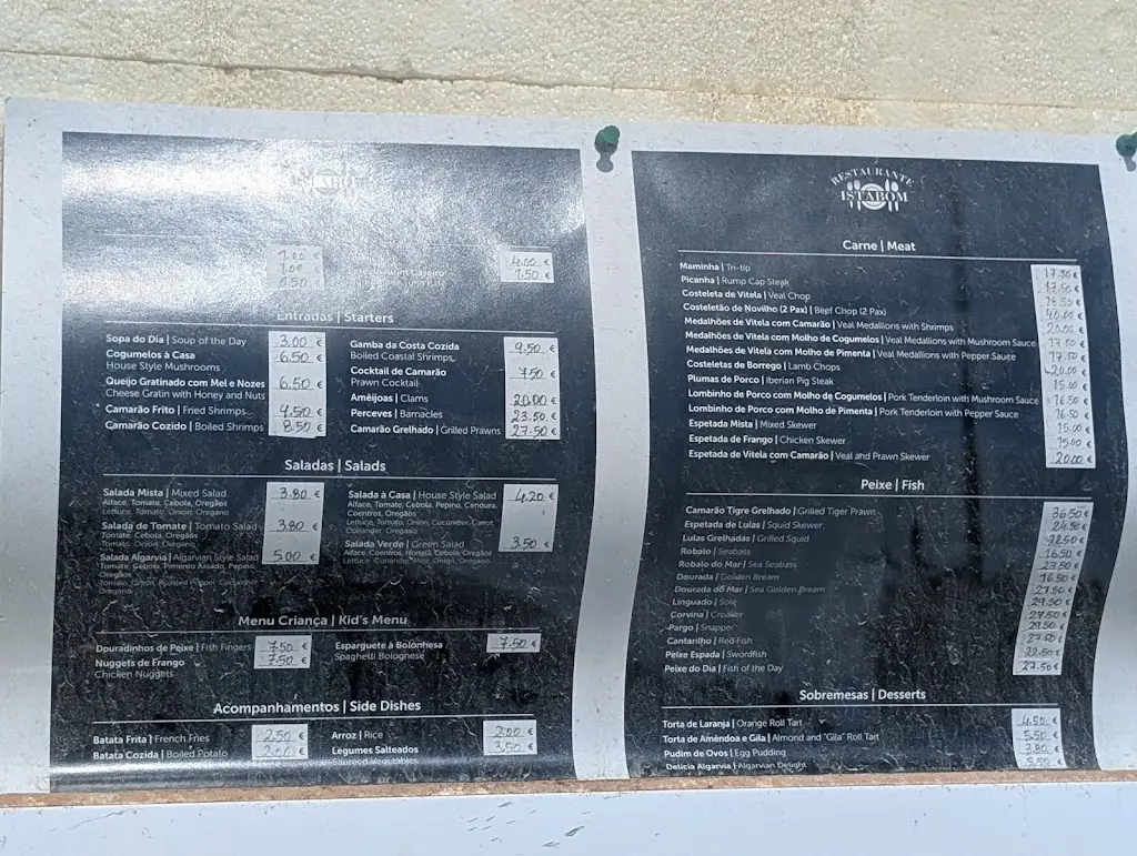 Menu_Restaurante Istabom_Lagoa_immagine_3