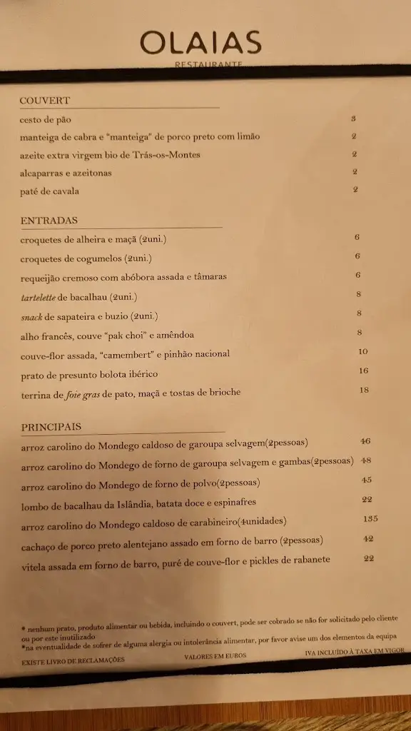 Menu_Olaias Restaurante_Figueira da Foz_immagine_2