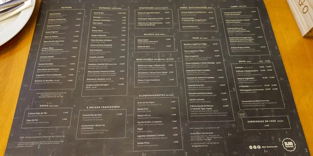 Menu_Restaurante Bijou_Figueira da Foz_immagine_1
