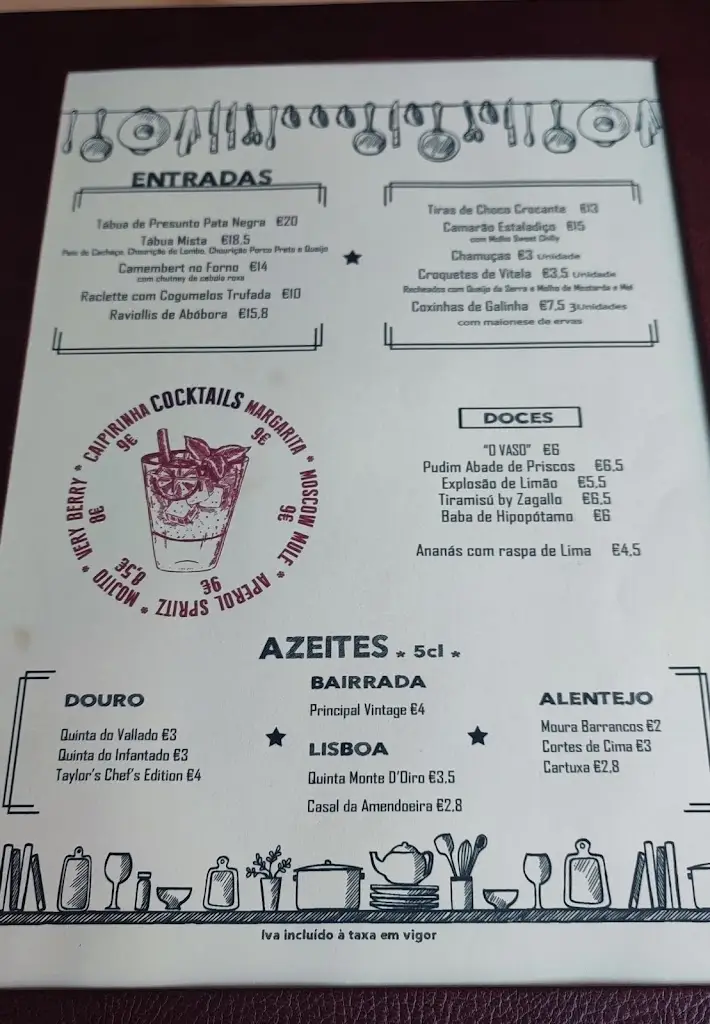 Menu_Zagallo Steakhouse_Figueira da Foz_immagine_1