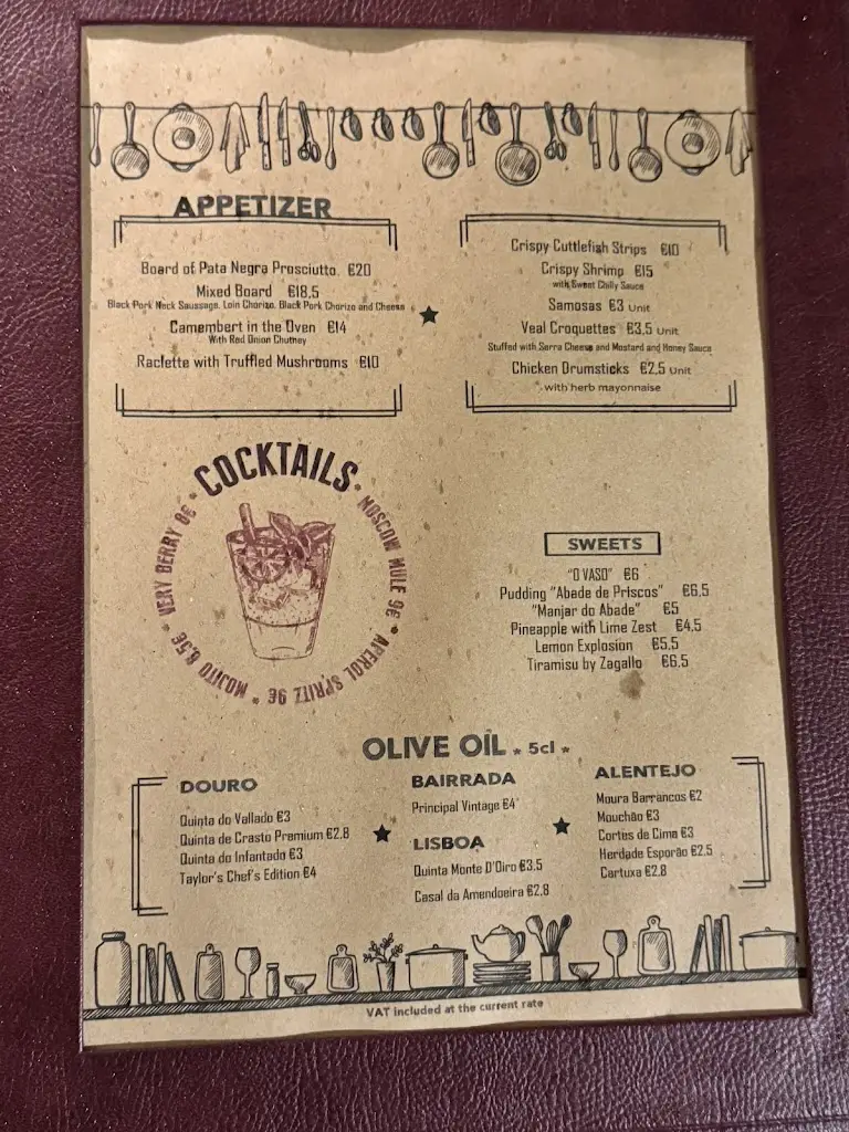 Menu_Zagallo Steakhouse_Figueira da Foz_immagine_4
